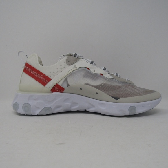 Nike React Element 87 Sail Light Bone Size 10.5 - Picture 6 of 8